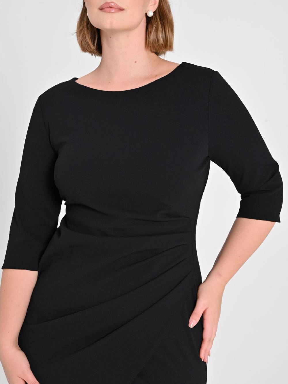 Rinascimento Tubino Curvy Nero Offerta esclusiva