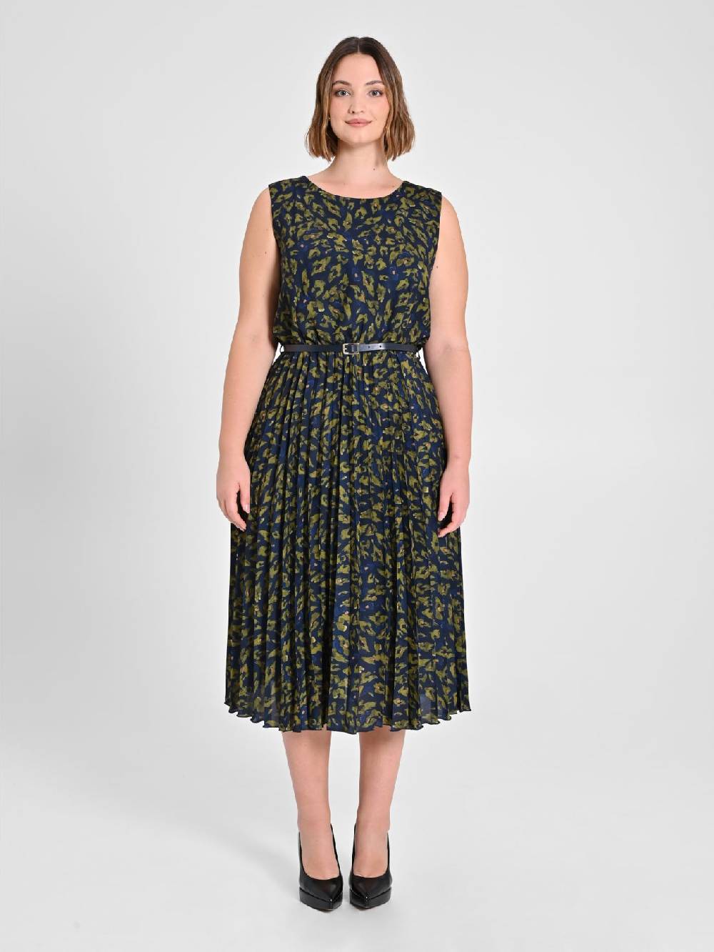 Rinascimento Abito Curvy stampa Animalier Vendite stagionali