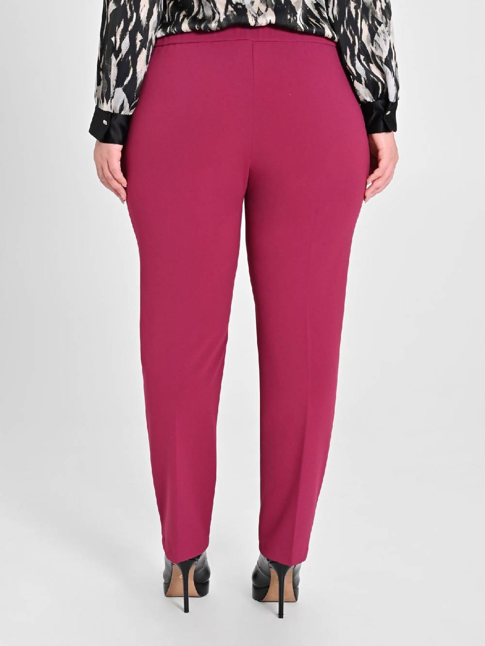 Rinascimento Pantaloni Curvy Skinny Bordeaux Black Friday