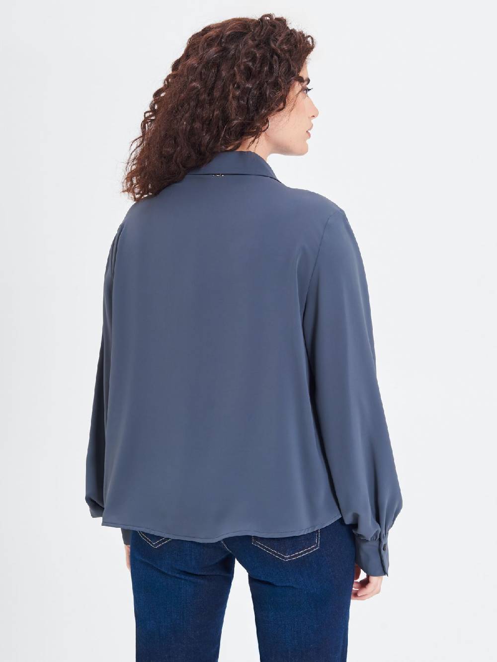 Rinascimento Camicia Curvy Volants Latest fashion