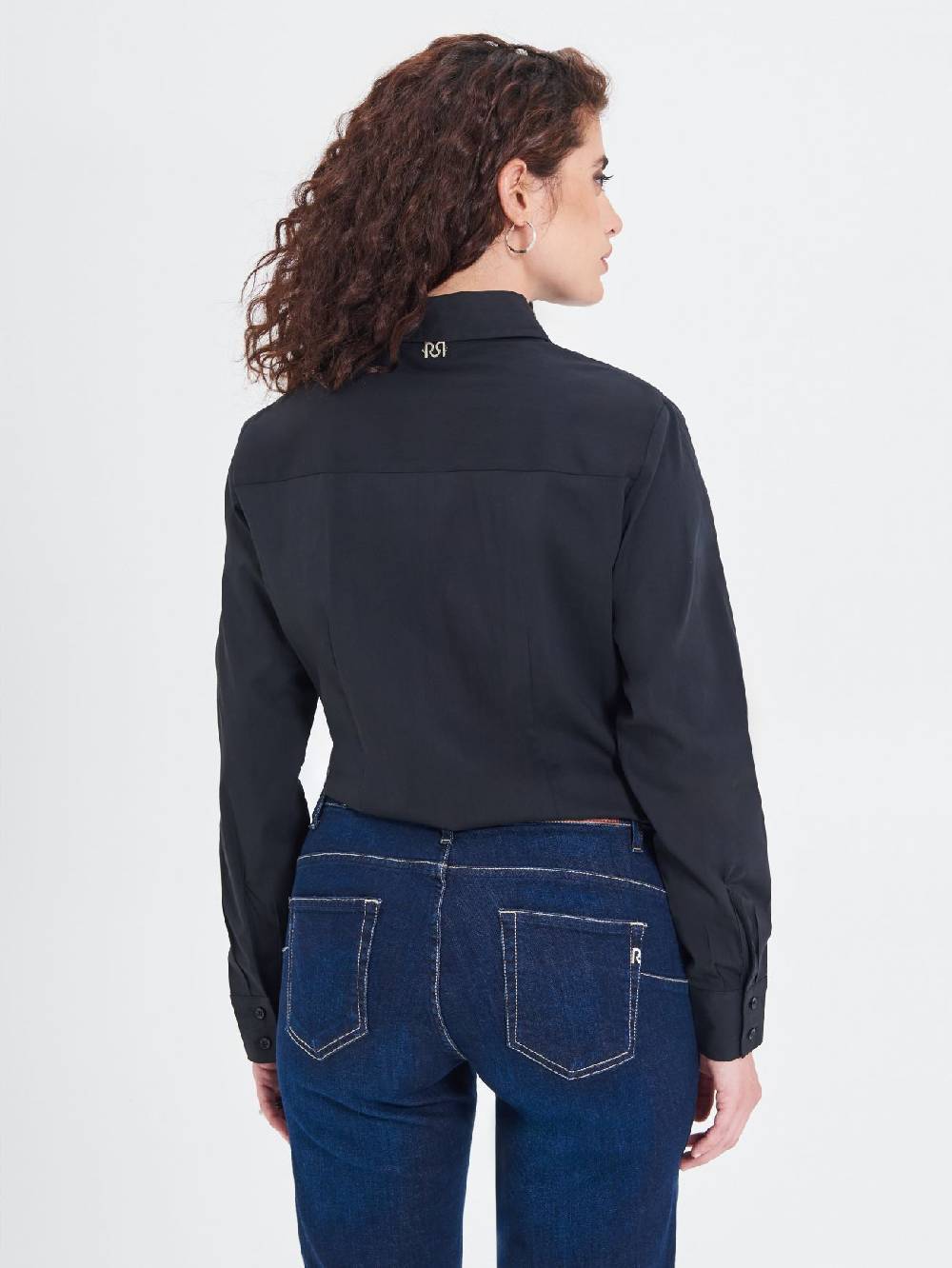 Rinascimento Camicia Curvy con Collo Gioiello Online Outlet
