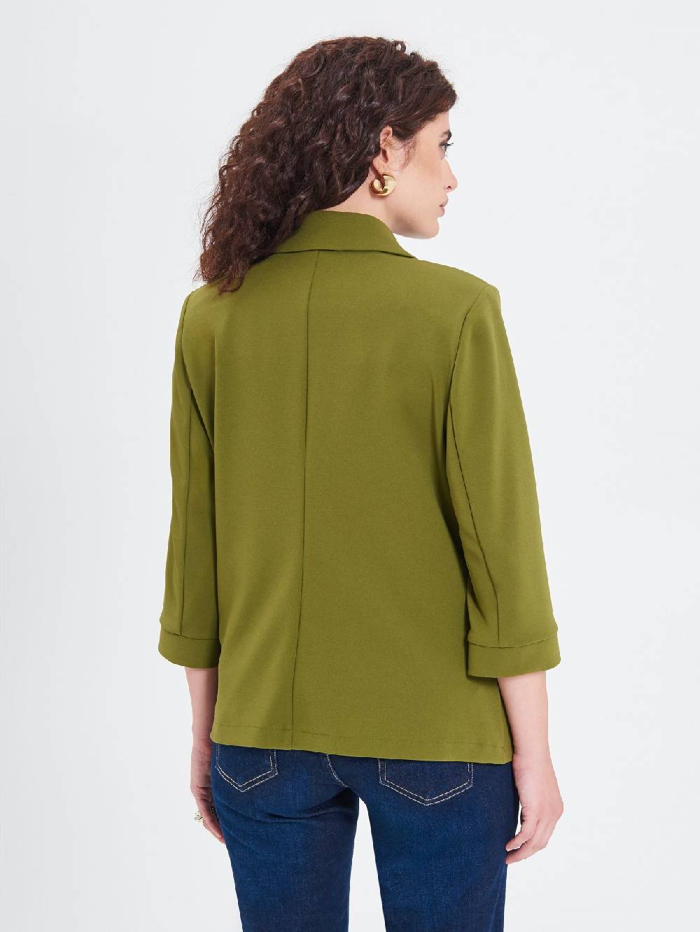 Rinascimento Giacca Curvy Verde Muschio Bestseller