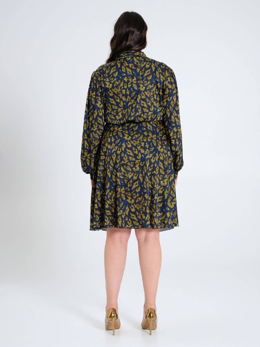 Rinascimento Abito Curvy Animalier Liquidazione
