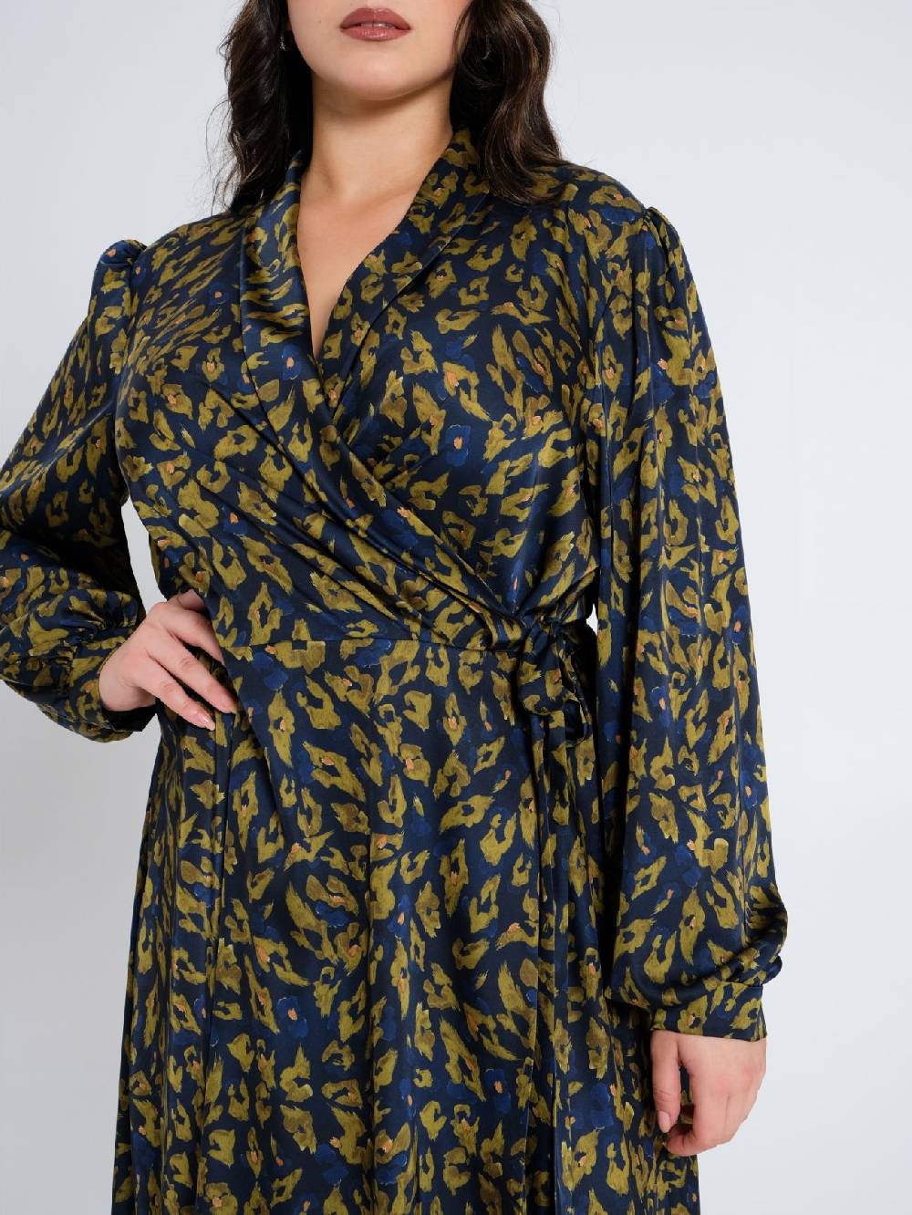 Rinascimento Abito Curvy Animalier Liquidazione
