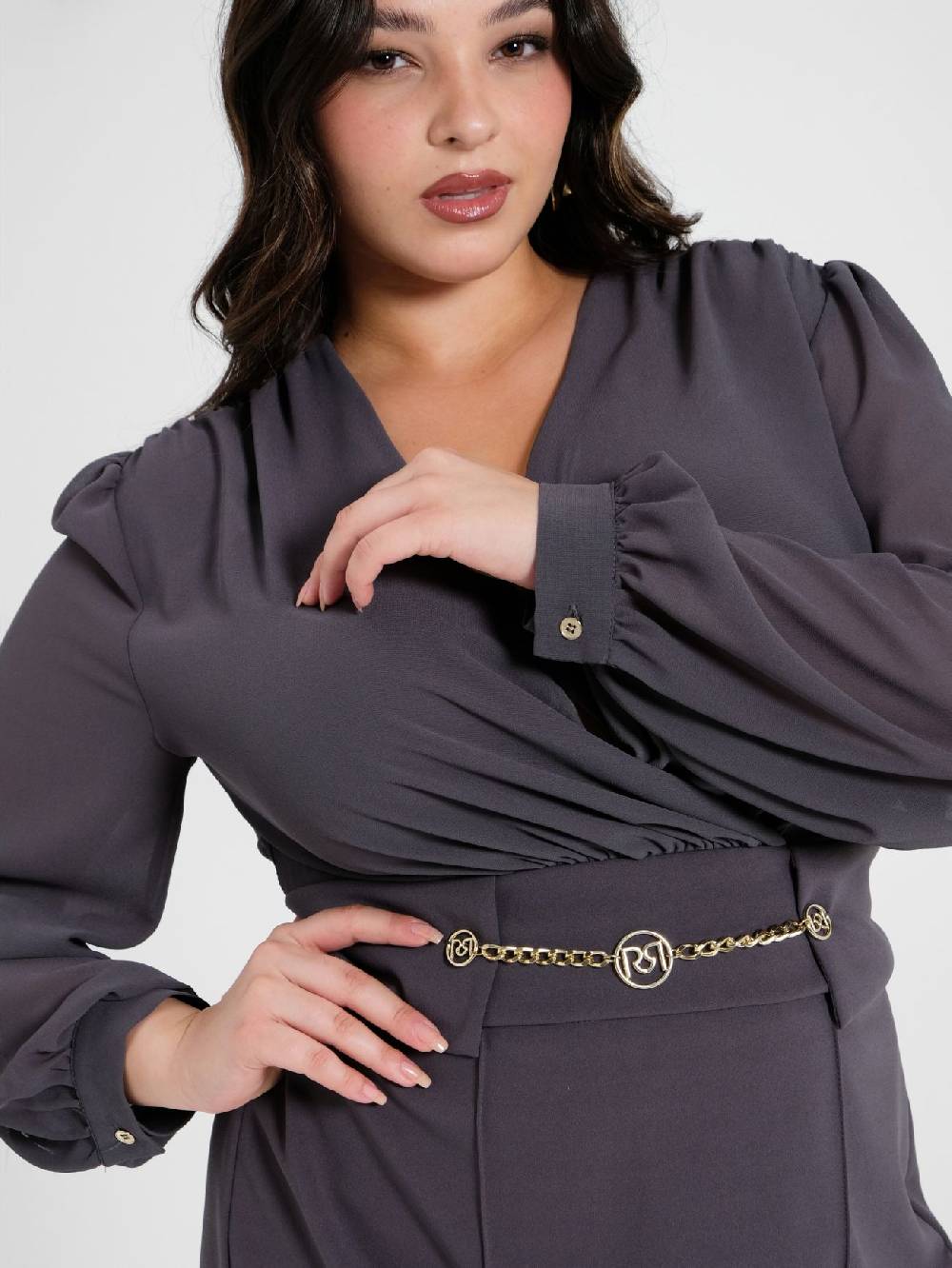 Rinascimento Tubino Curvy Chain Grigio Comprane uno, ottenene uno gratis