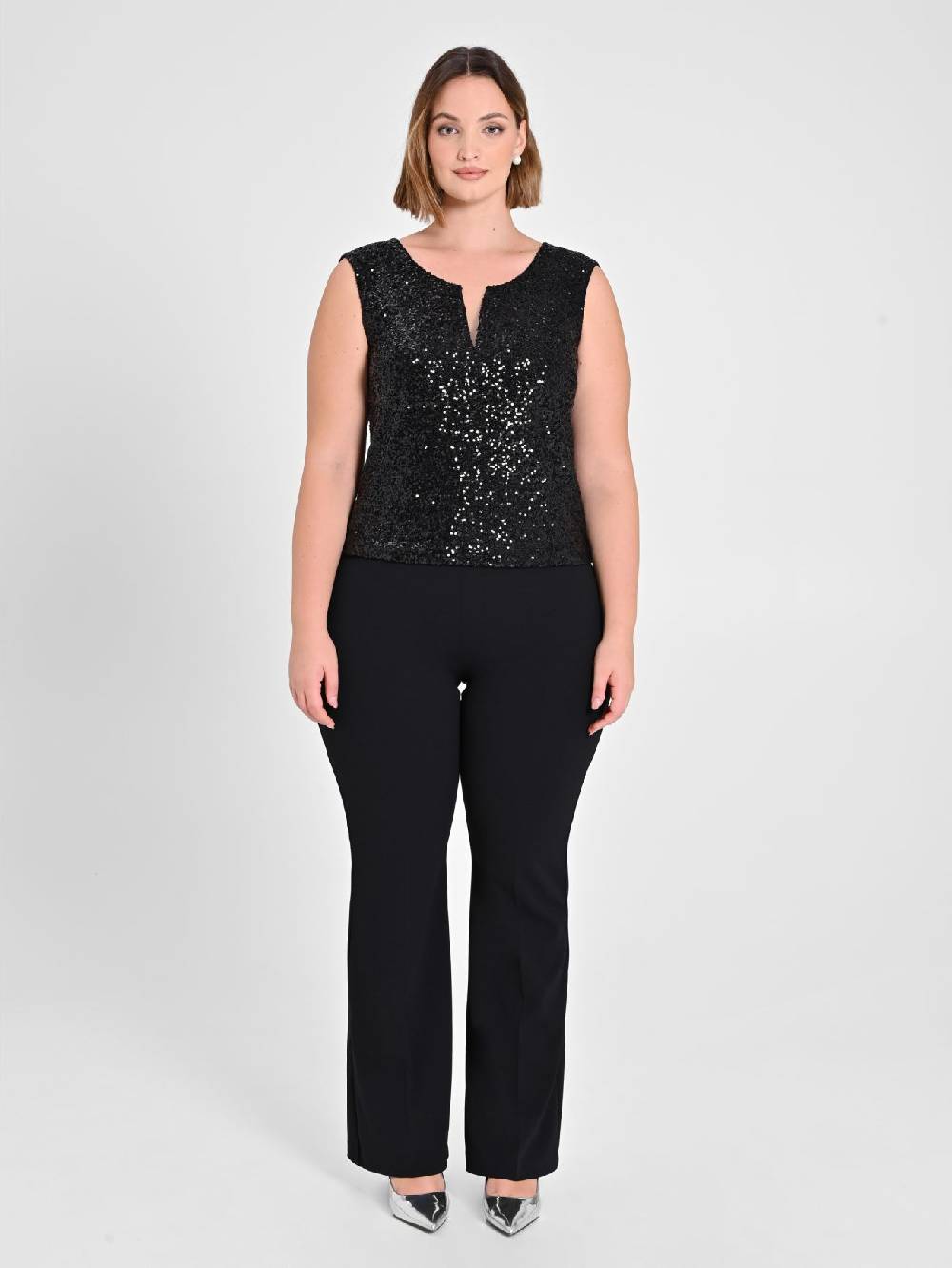 Rinascimento Top Curvy Paillettes Ultimi tre giorni