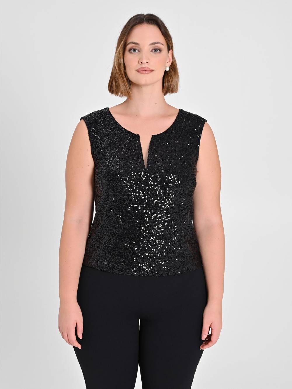 Rinascimento Top Curvy Paillettes Ultimi tre giorni