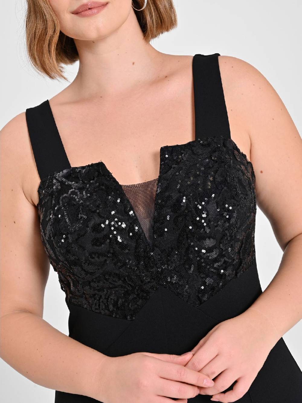 Rinascimento Tuta Curvy con corpino Paillettes Ultimi due giorni