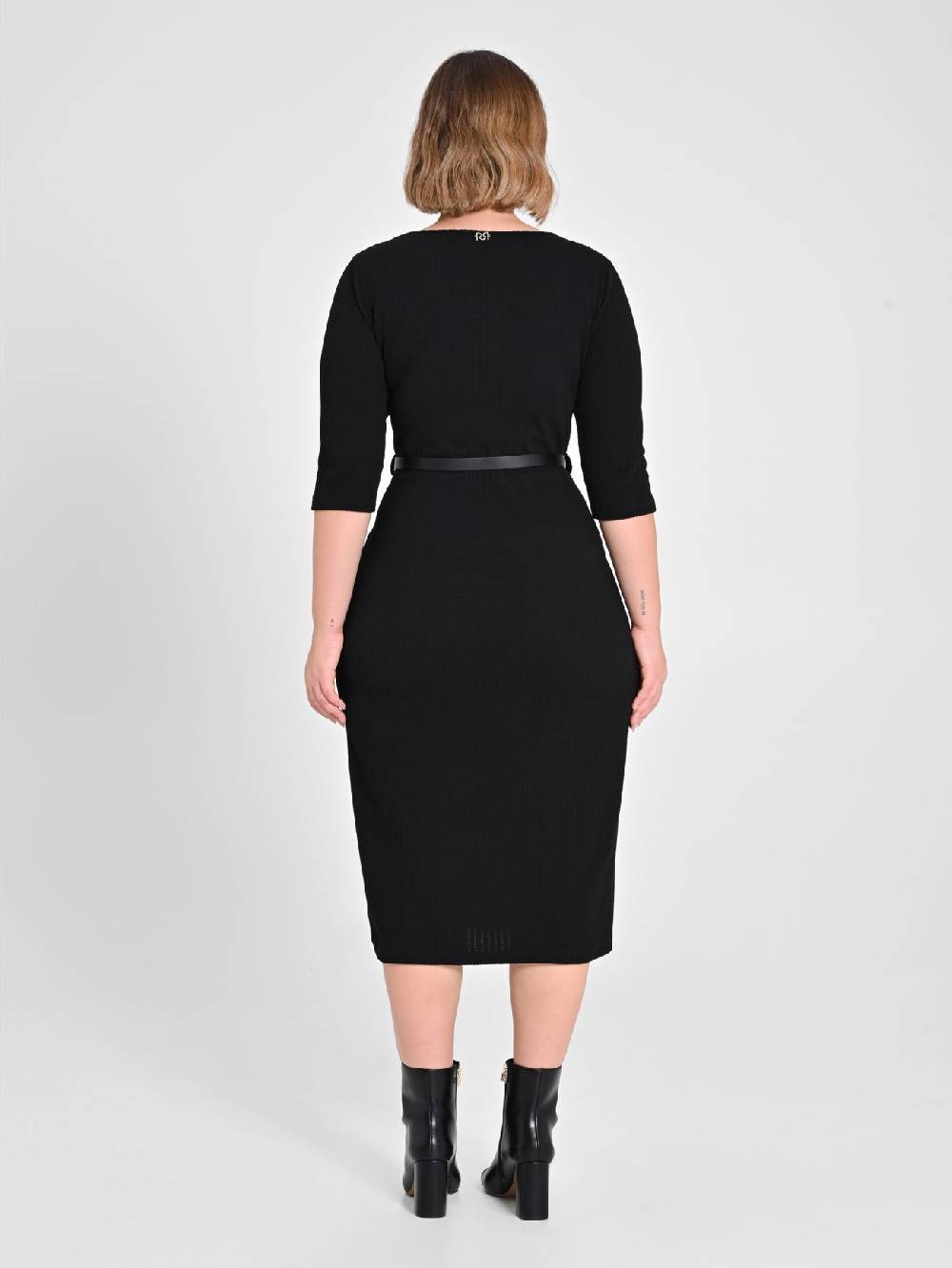Rinascimento Tubino Curvy in Tessuto Soft Fino al 50% di sconto