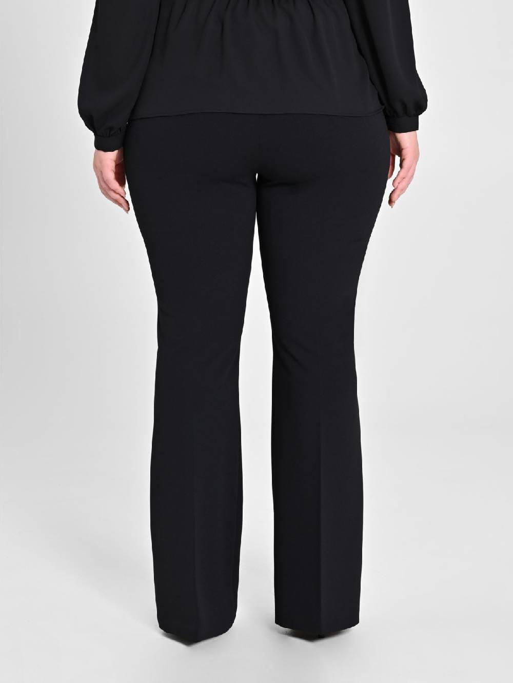 Rinascimento Pantaloni Curvy Neri Offerta speciale della fabbrica