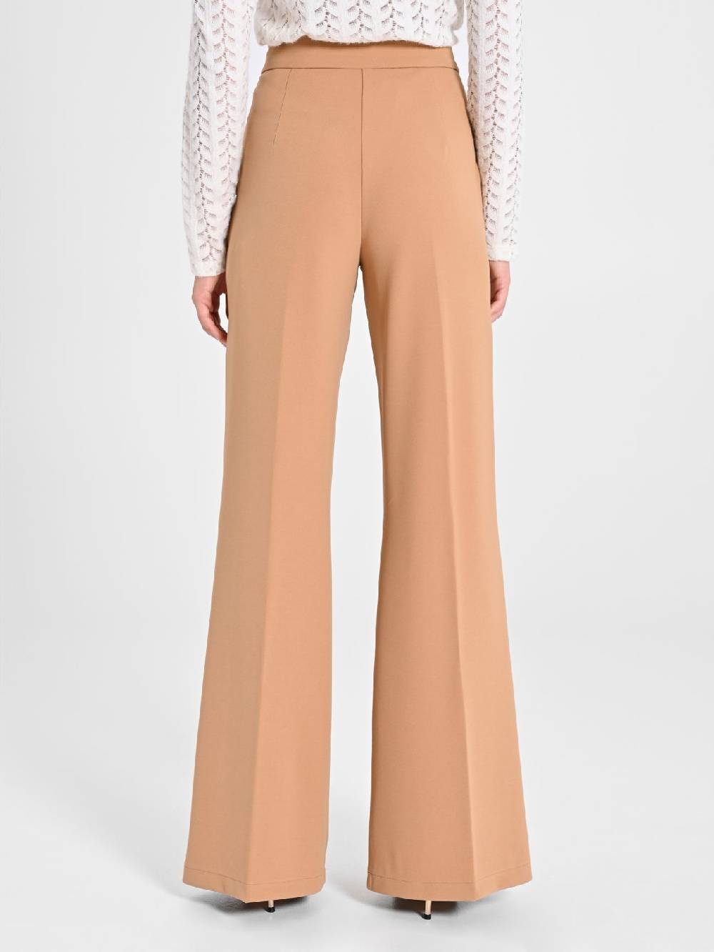 Rinascimento Pantaloni Palazzo con Bottoni Dorati Negozi Online