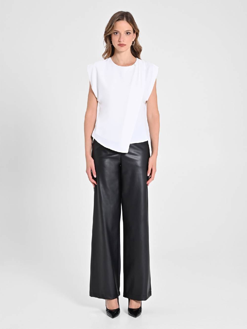 Rinascimento Blusa scatoletta Bianca Promozione Limitata