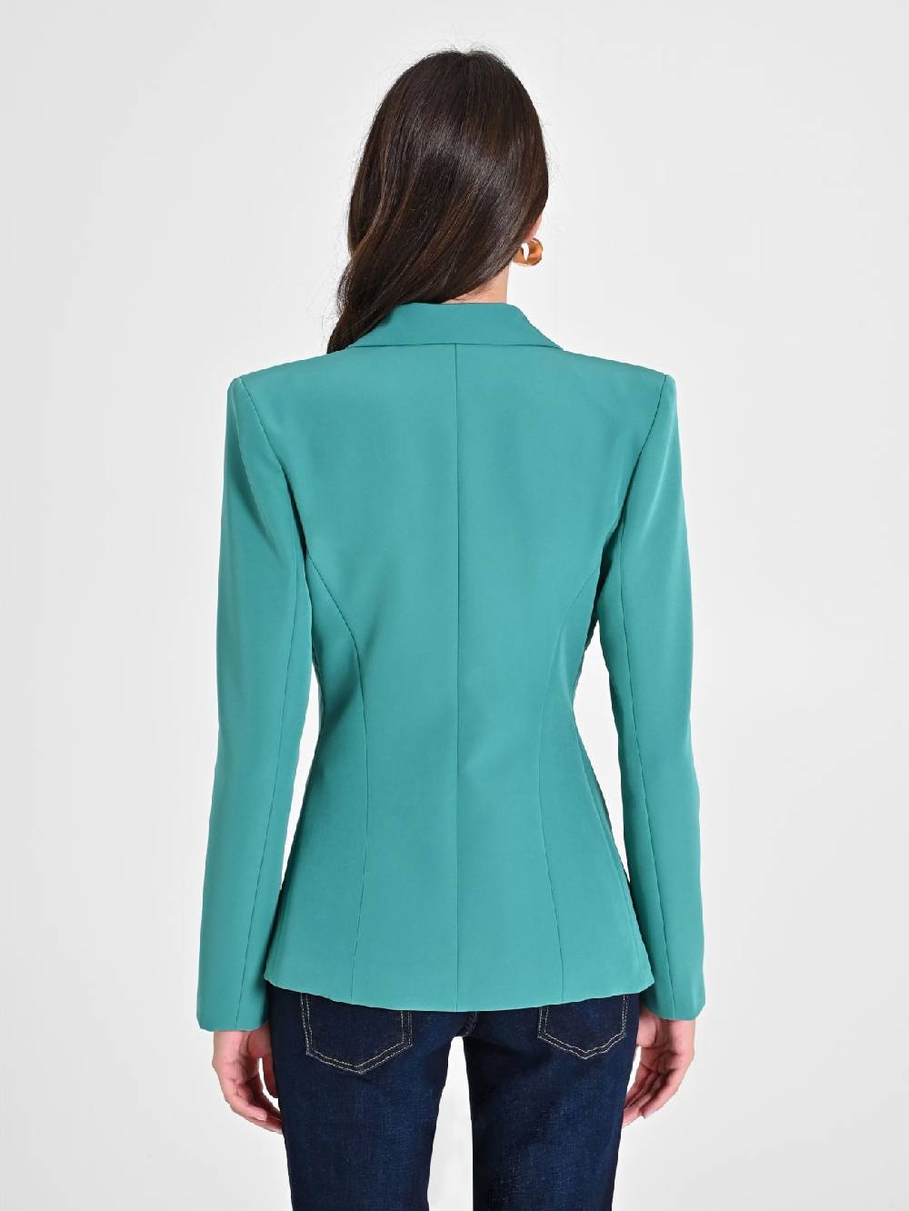 Rinascimento Giacca Doppiopetto Verde Giada Outlet