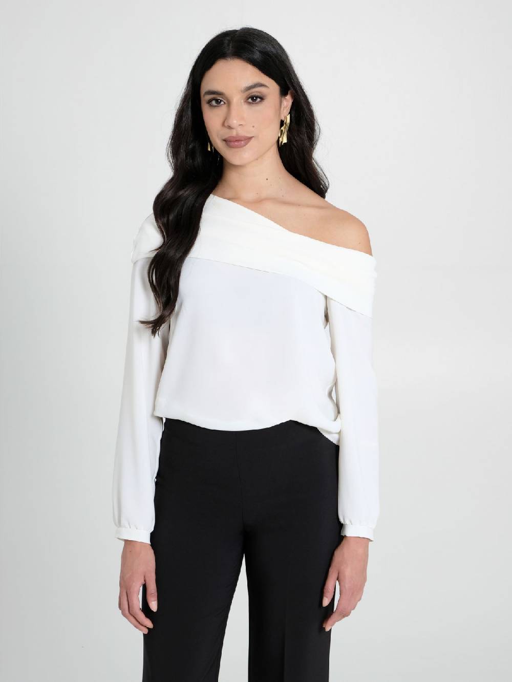 Rinascimento Blusa in Raso Opaco Fornitura limitata