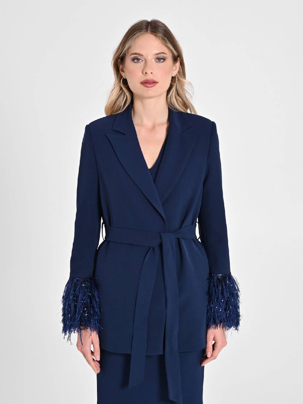 Rinascimento Giacca Piume Lurex Cyber Monday