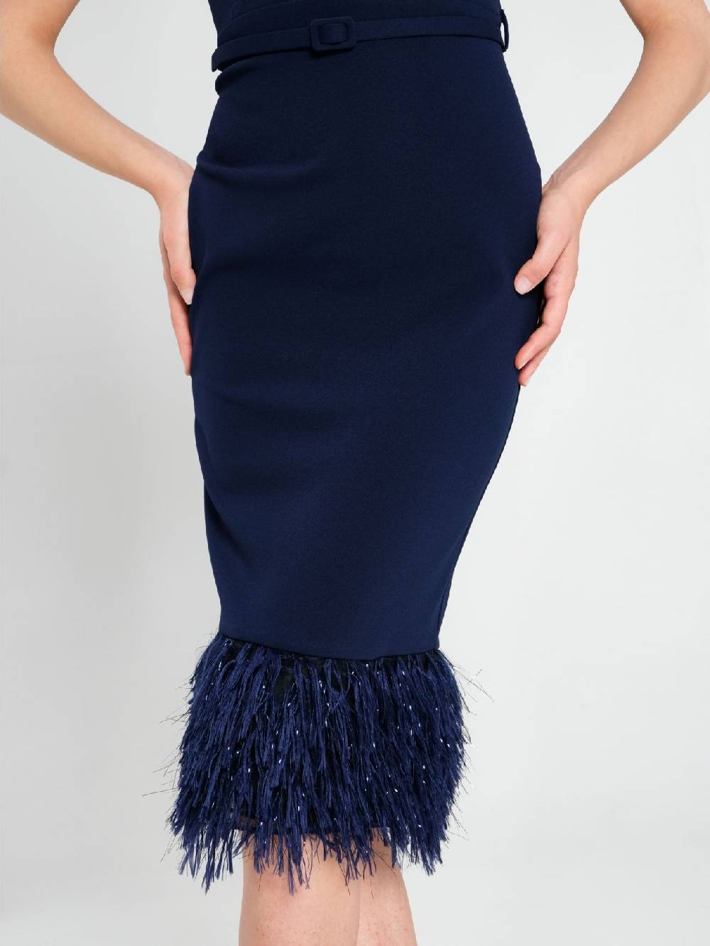 Rinascimento Tubino Piume Lurex Offerta natalizia