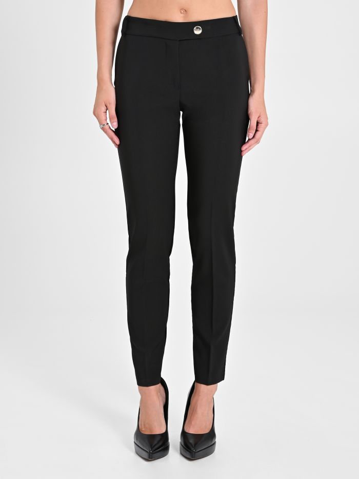 Rinascimento Pantaloni Slim in Tessuto Tecnico Lightning offer