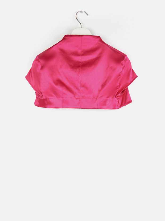 Rinascimento Coprispalle Basic in Satin Ultimo giorno