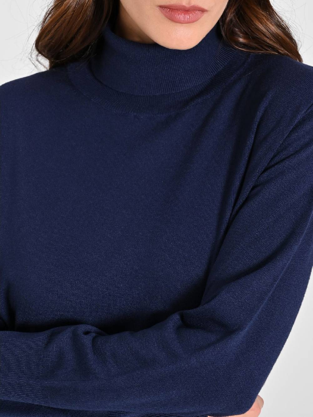 Rinascimento Abito Blu Navy in Maglia Ecotec® Donna Super sconto