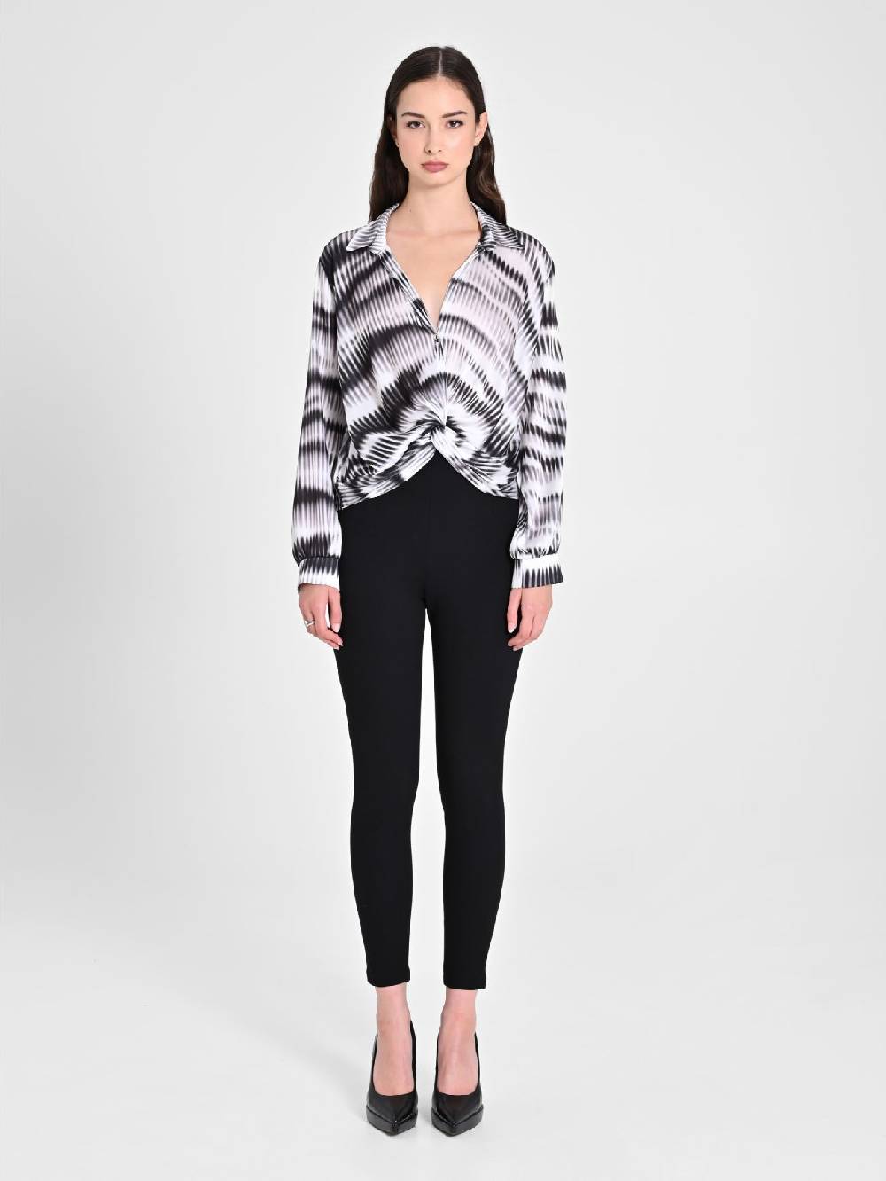 Rinascimento Blusa stampa Astratta Pezzi Unici