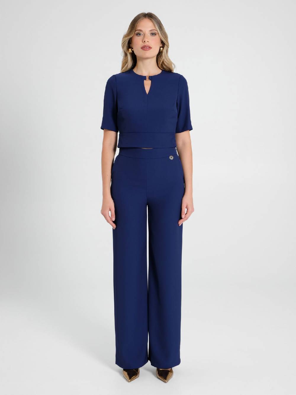 Rinascimento Blusa con Fibbia Promozione Limitata