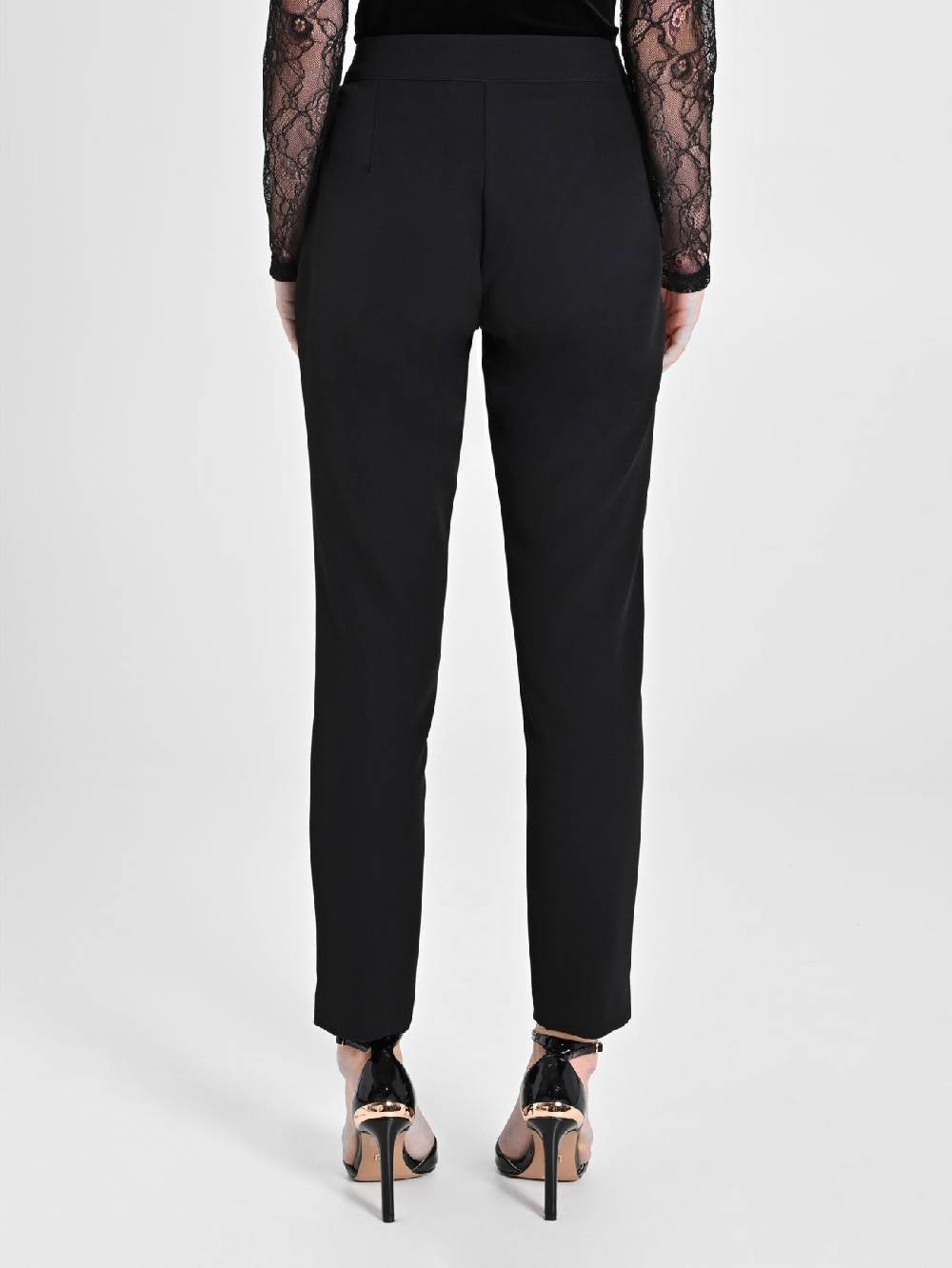 Rinascimento Pantaloni con inserto Pizzo & Velluto Grandi sconti