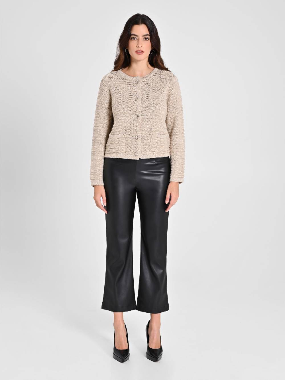 Rinascimento Cardigan Lurex Oro Super Saving Price