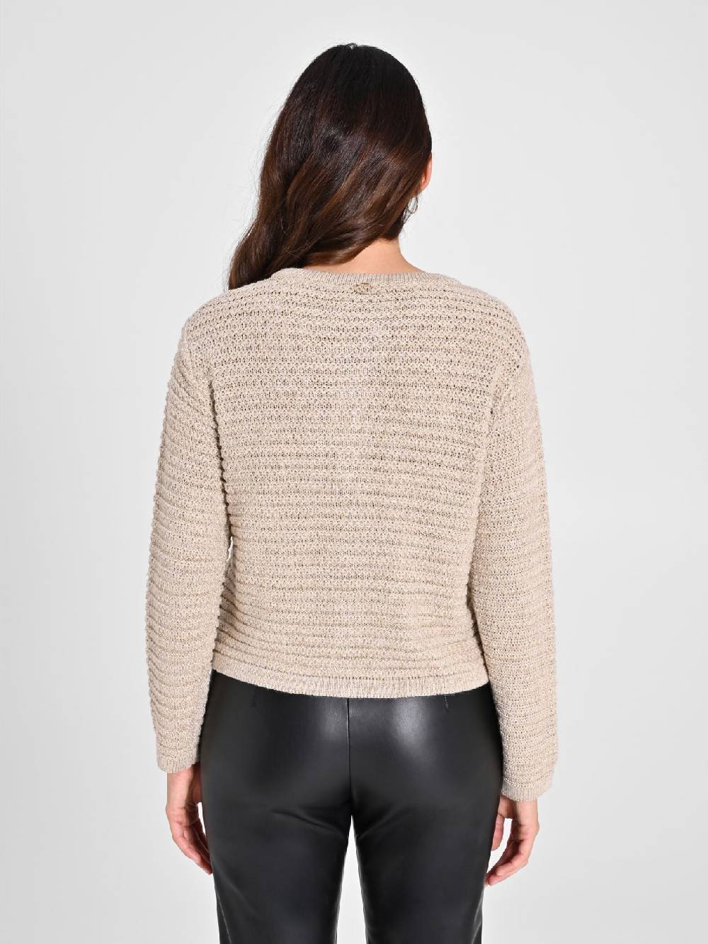 Rinascimento Cardigan Lurex Oro Super Saving Price