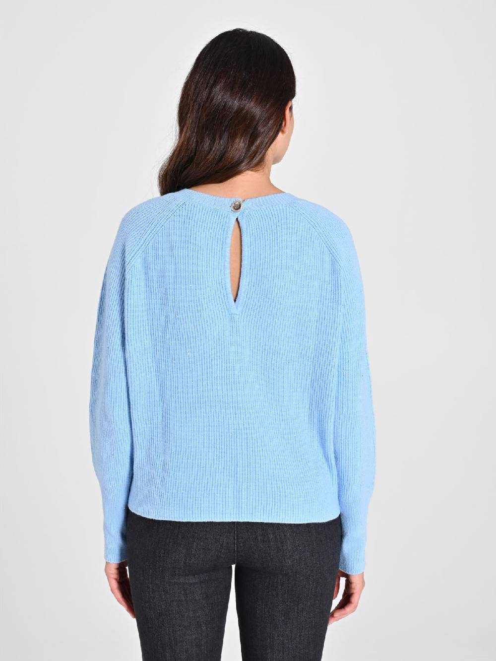 Rinascimento Maglione Azzurro Paillettes Offerta settimanale
