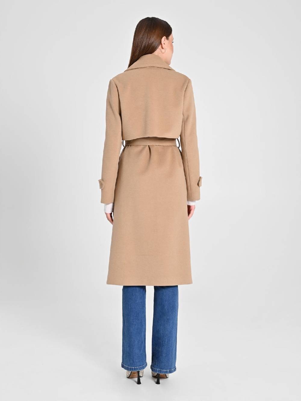 Rinascimento Cappotto Trasformabile Tre-In-Uno color Cammello Fino al 55% di sconto