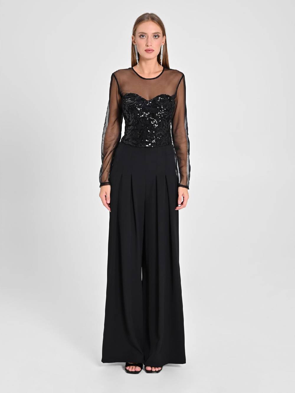 Rinascimento Top Bustier Paillettes Vendita