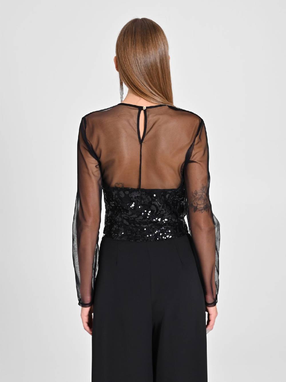 Rinascimento Top Bustier Paillettes Vendita