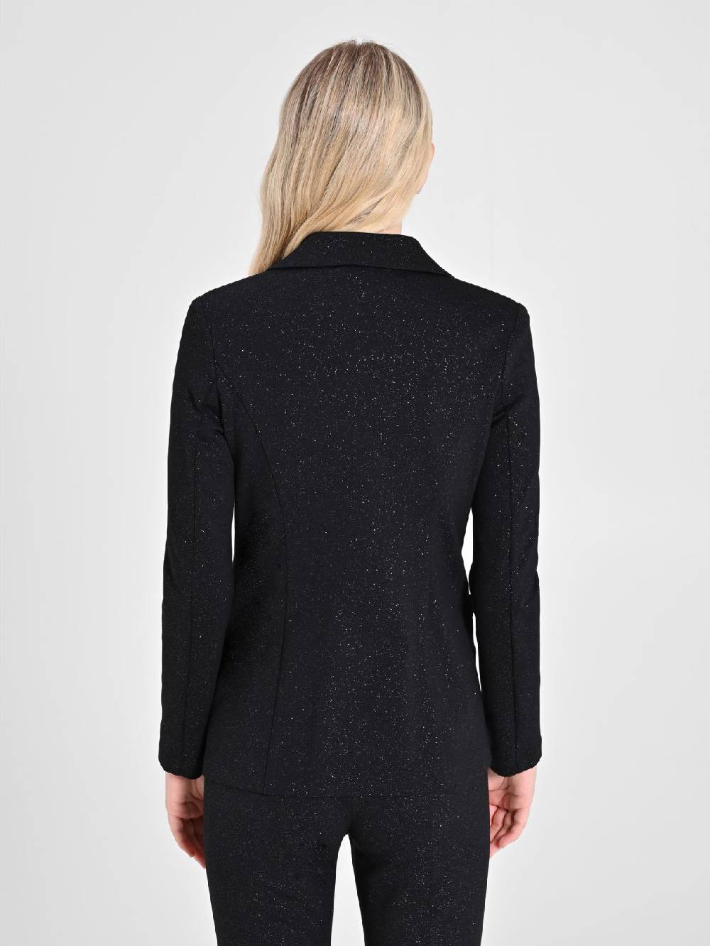 Rinascimento Giacca Glitter Nera Negozi Online