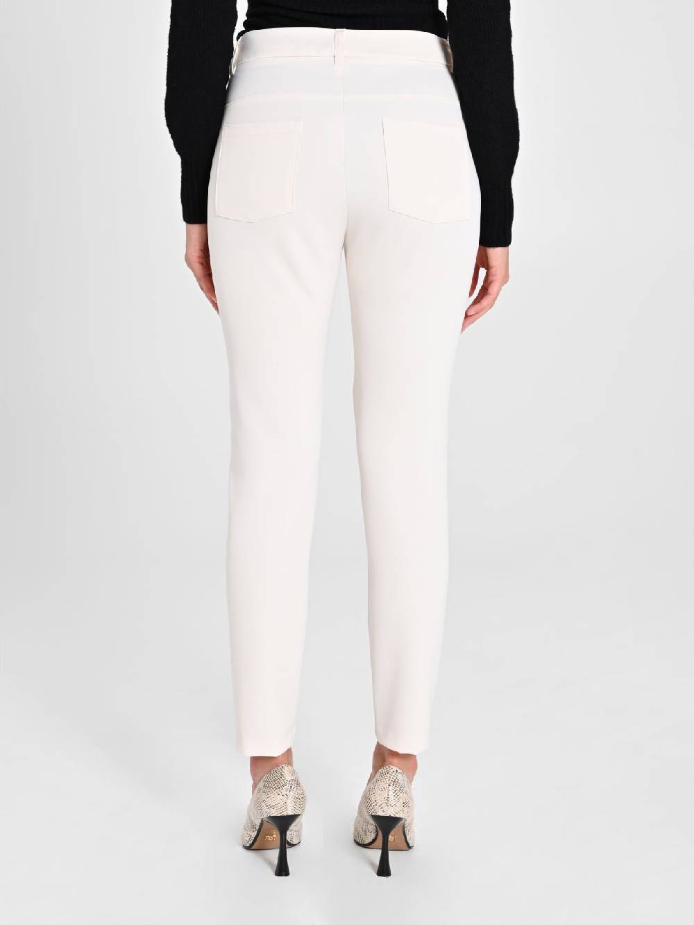 Rinascimento Pantaloni Skinny Bianchi Prezzo Ridotto