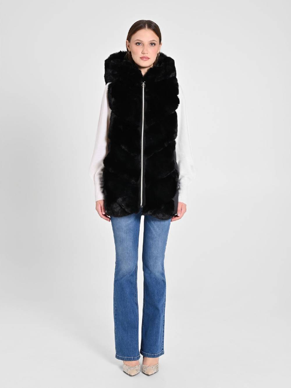 Rinascimento STYLE01FW24 CAPP GILET B001 Saldi