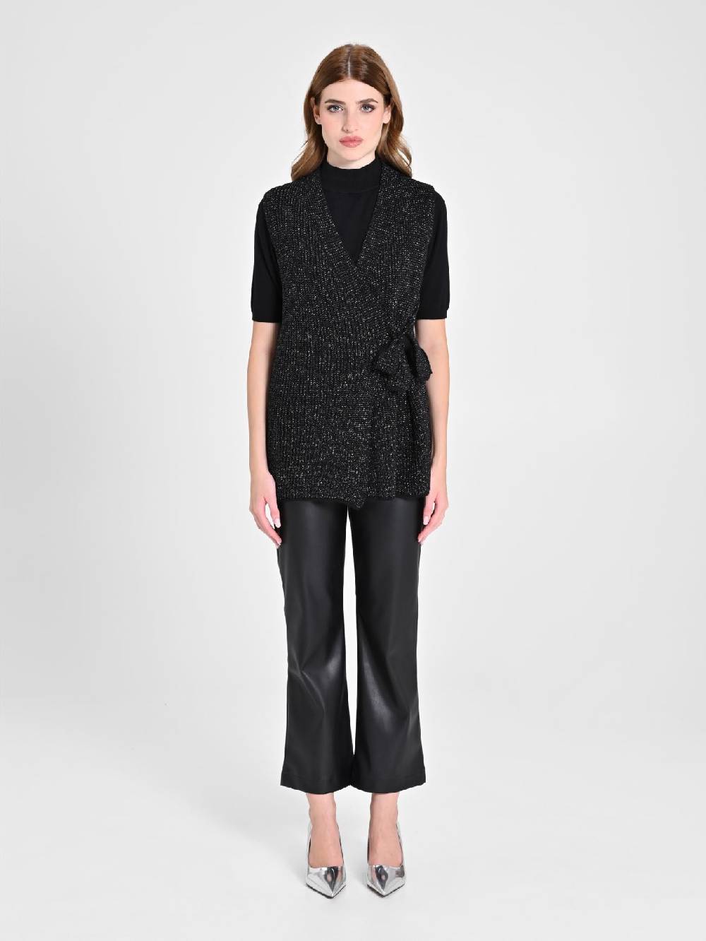 Rinascimento Gilet Fiocco Lurex I Più Venduti