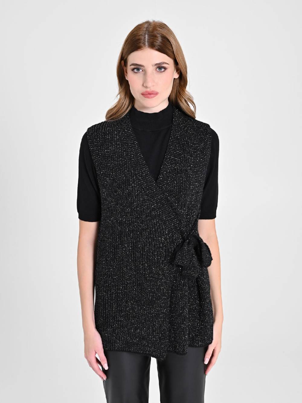 Rinascimento Gilet Fiocco Lurex I Più Venduti