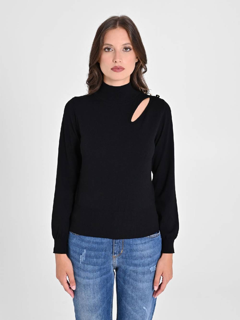 Rinascimento Maglioncino con dettaglio Cut Out Sconto di tempo limitato