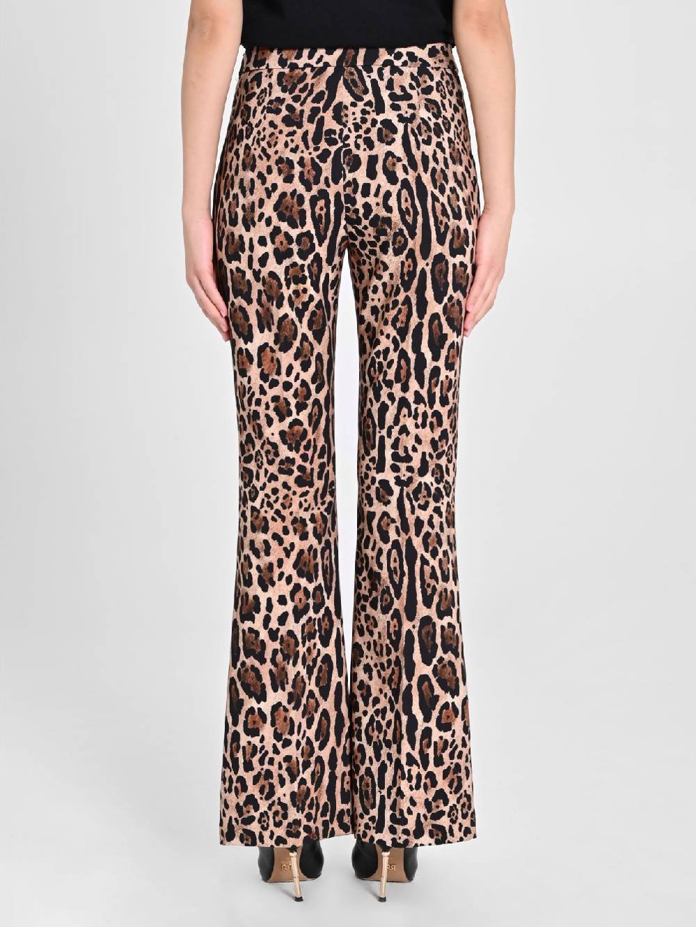 Rinascimento Pantalone Flared Animalier Super Saving Price