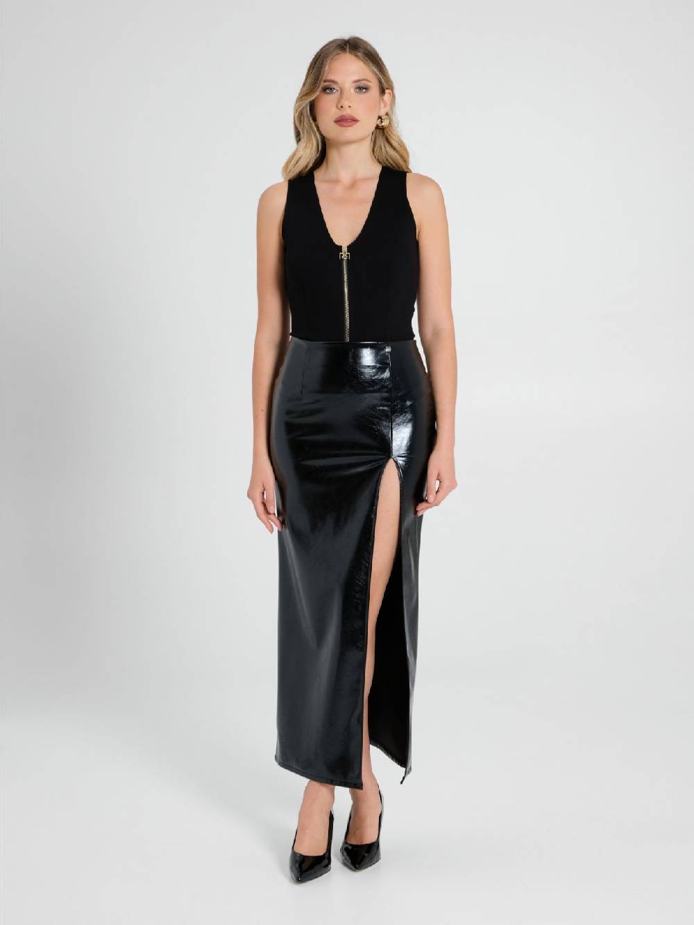 Rinascimento Top Body con Zip Enormi sconti