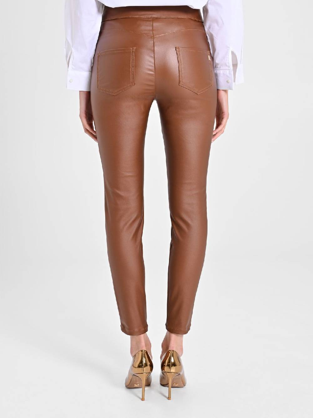 Rinascimento Pantaloni simil pelle Esporta salva