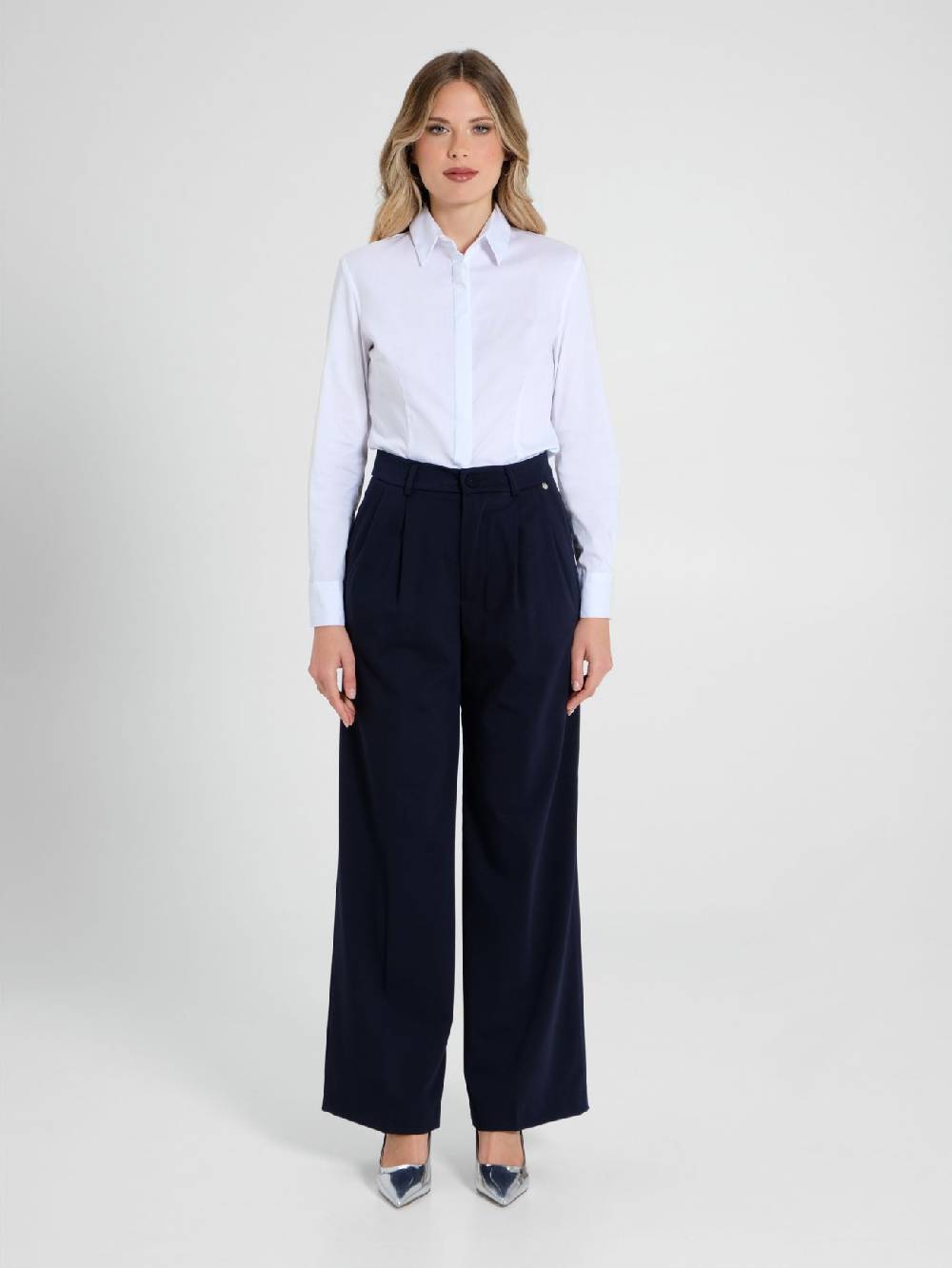 Rinascimento Pantaloni Sartoriali misto Lana Black Friday Prezzi