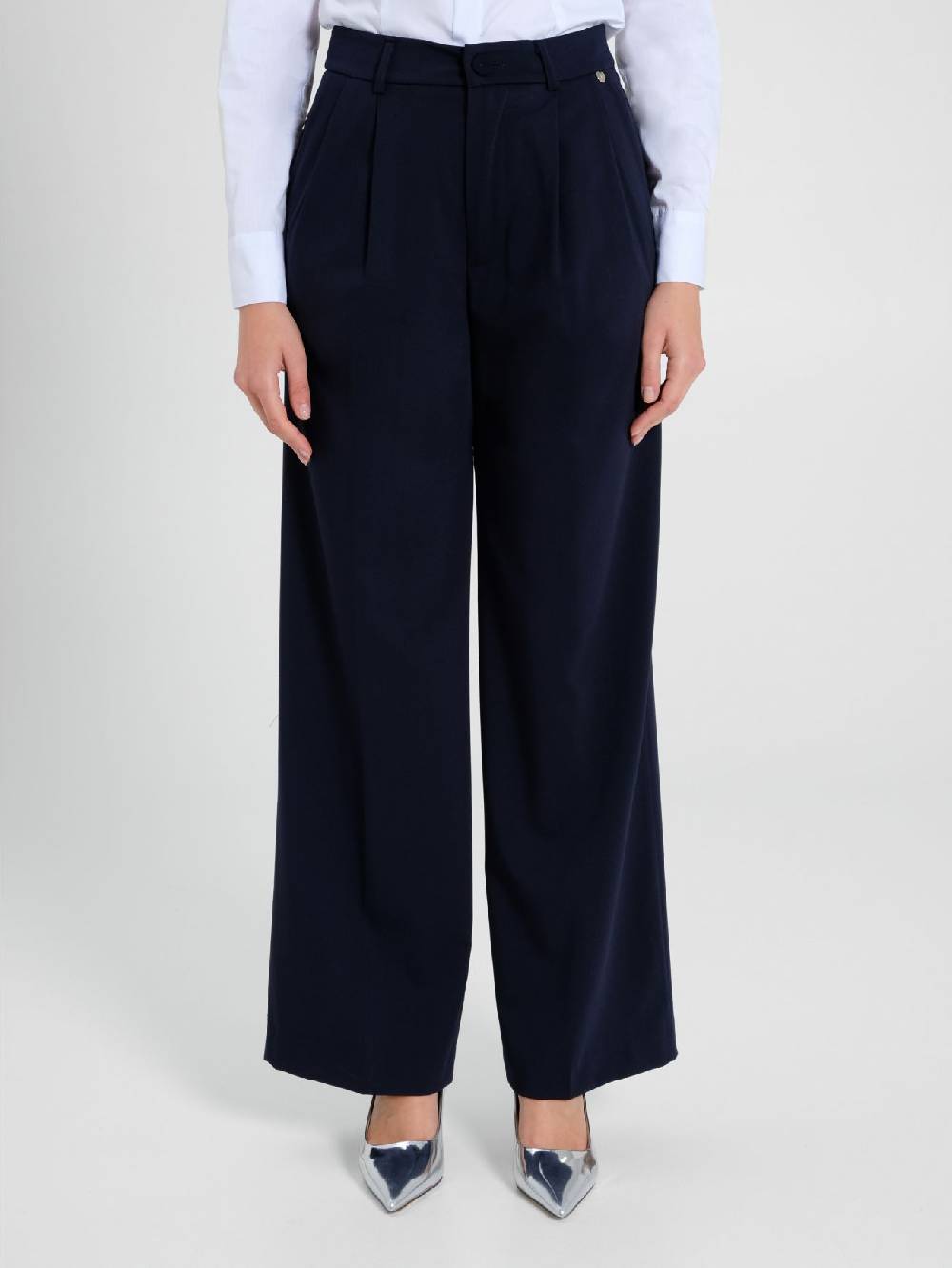 Rinascimento Pantaloni Sartoriali misto Lana Black Friday Prezzi
