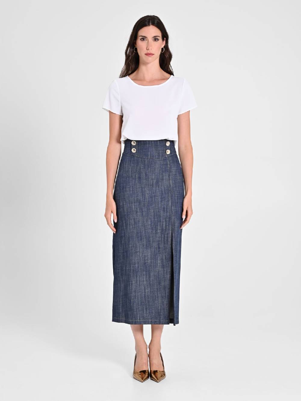 Rinascimento Gonna in Jeans 50% di sconto per tempo limitato