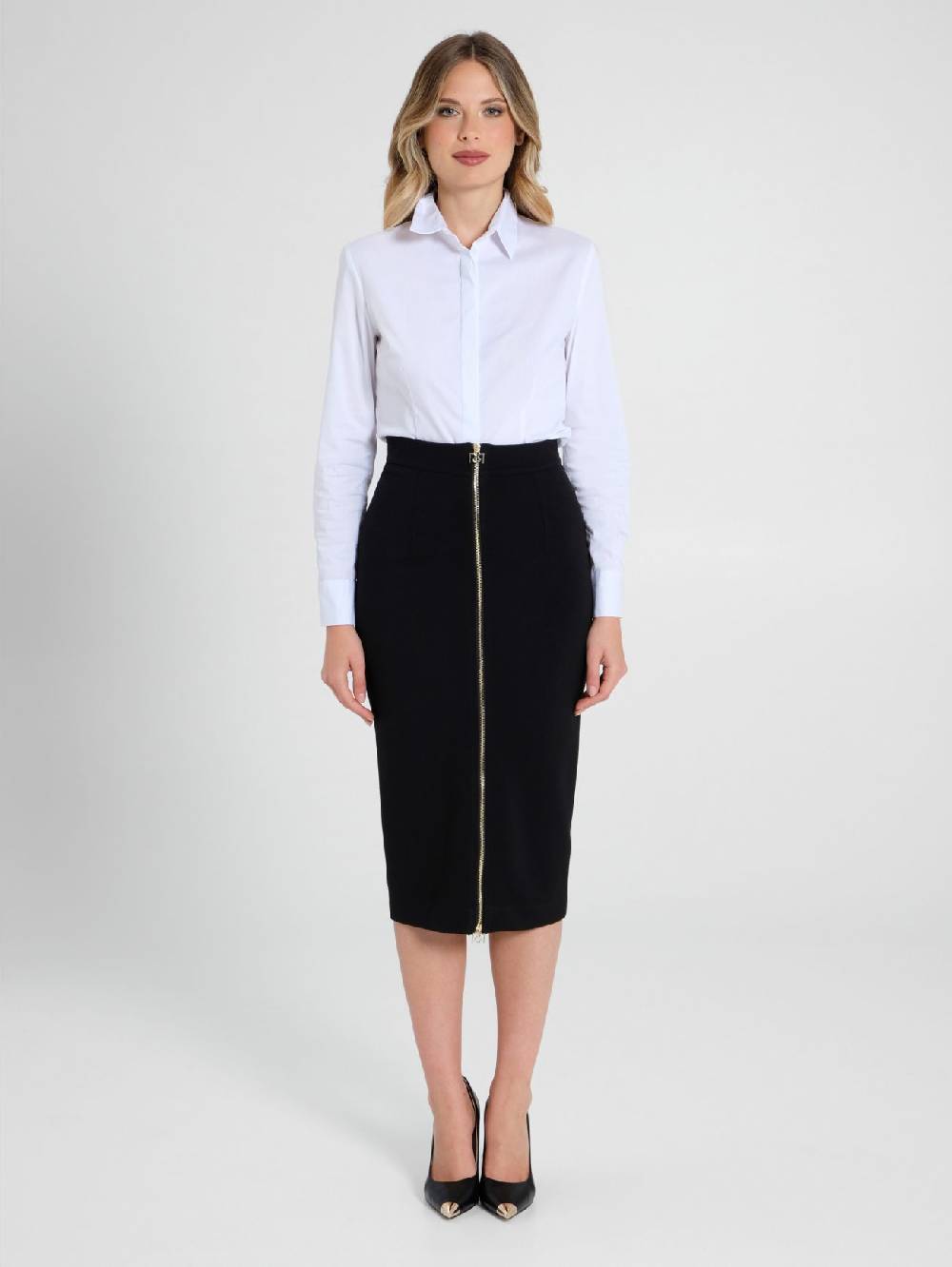 Rinascimento Gonna Tubino con Zip Donna Vendita