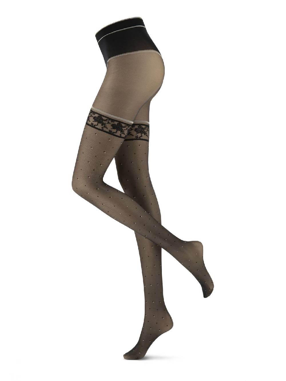Rinascimento Collant Appealing effetto Lingerie Nero Oroblù per Rinascimento Qualità Garantita