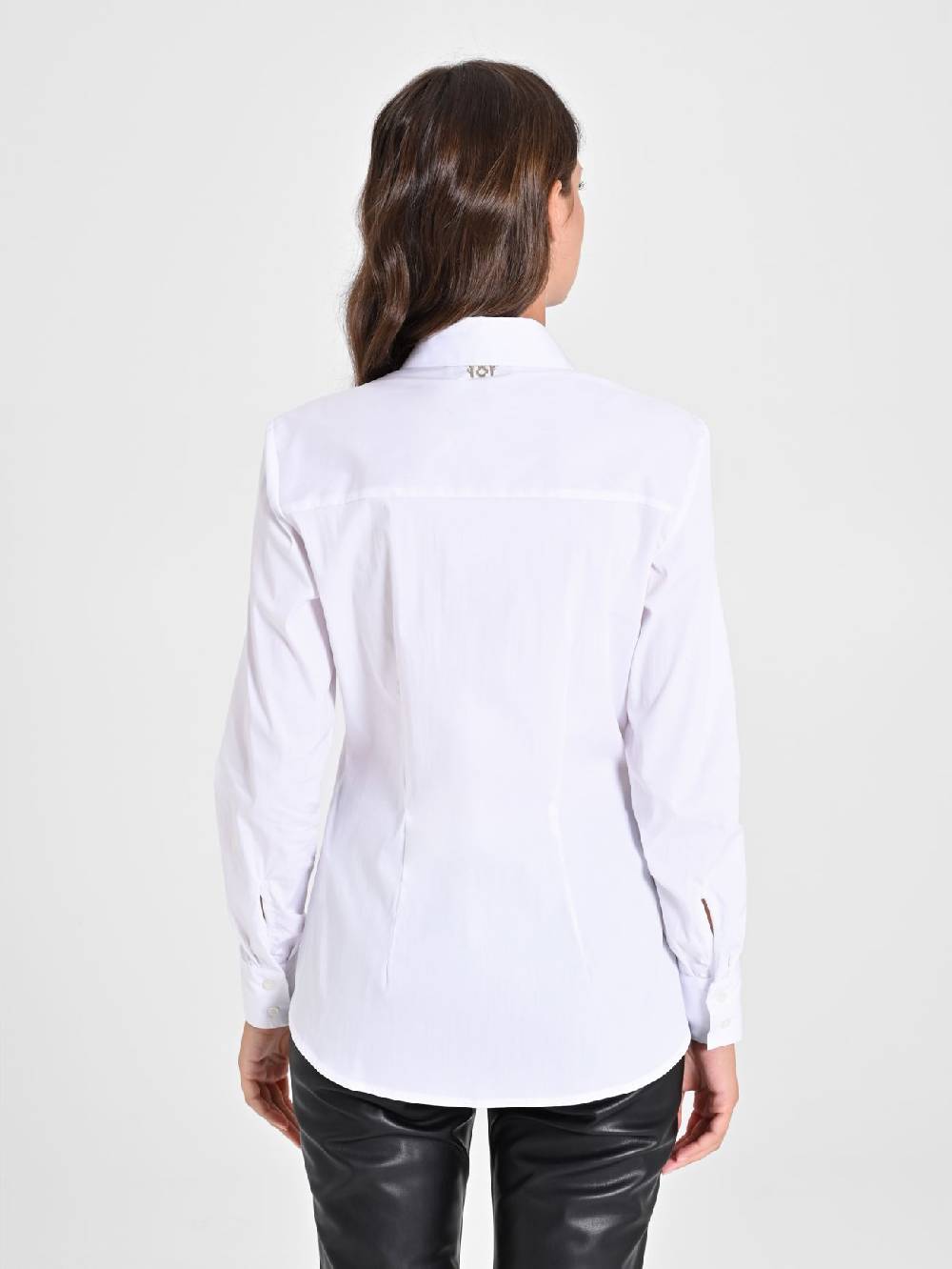 Rinascimento Camicia Bianca in Cotone Outlet