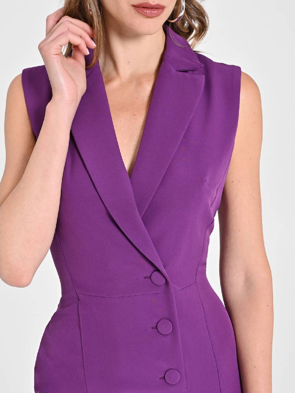 Rinascimento Tubino Viola con Revers Hotsell