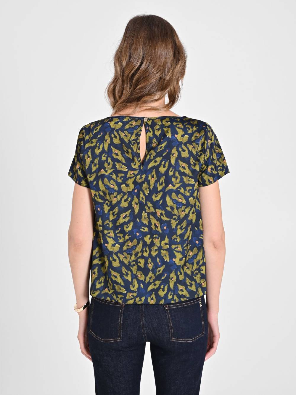 Rinascimento Blusa Animalier Moda