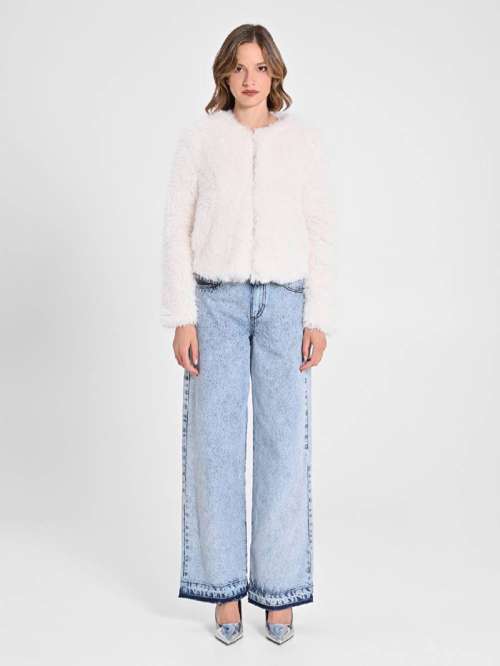 Rinascimento Cappotto Faux Fur Shopping online